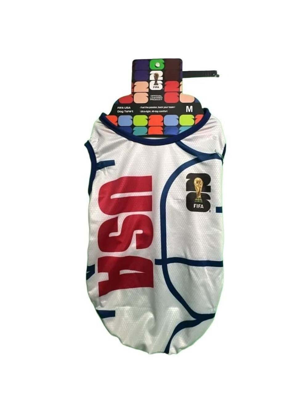 FIFA World Cup 2026 USA National Team Dog T-Shirt